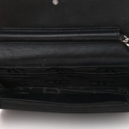 Chanel Calfskin Quilted Cambon Wallet On Chain WOC Black 5 of 11