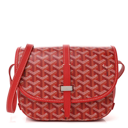 Goyard Goyardine Belvedere II PM Messenger Bag Red 1 of 9