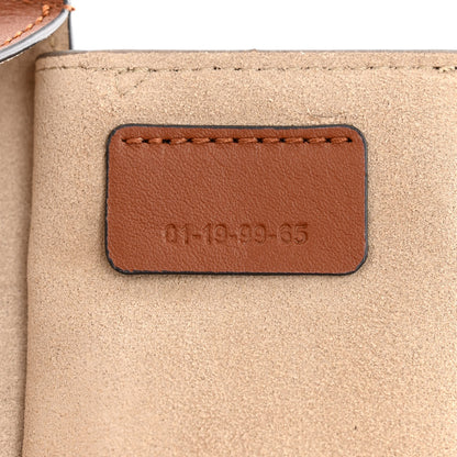 Chloe Suede Calfskin Mini Faye Bracelet Bag Tobacco 7 of 10