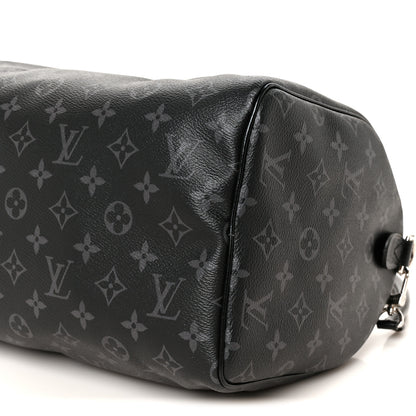 Louis Vuitton Monogram Eclipse Speedy Soft 30 9 of 10