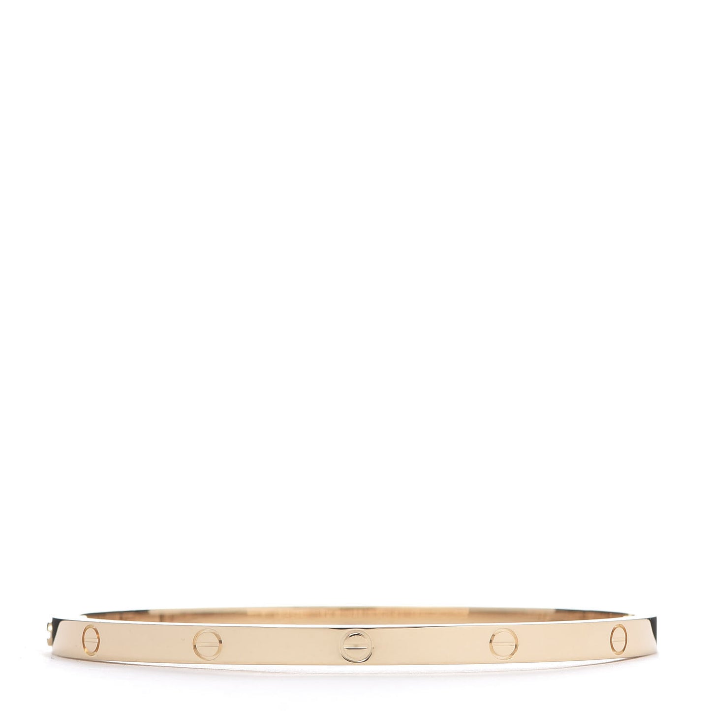 18K Yellow Gold Small LOVE Bracelet 16