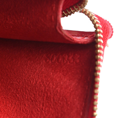Louis Vuitton Epi Pochette Accessories 24 Castillan Red 7 of 12