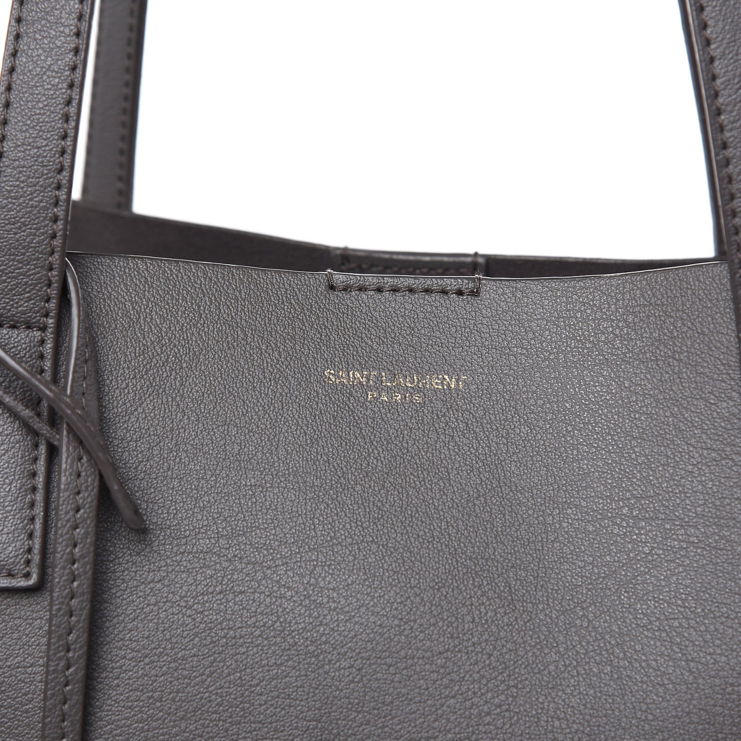 Calfskin Large Shopping Tote Earth