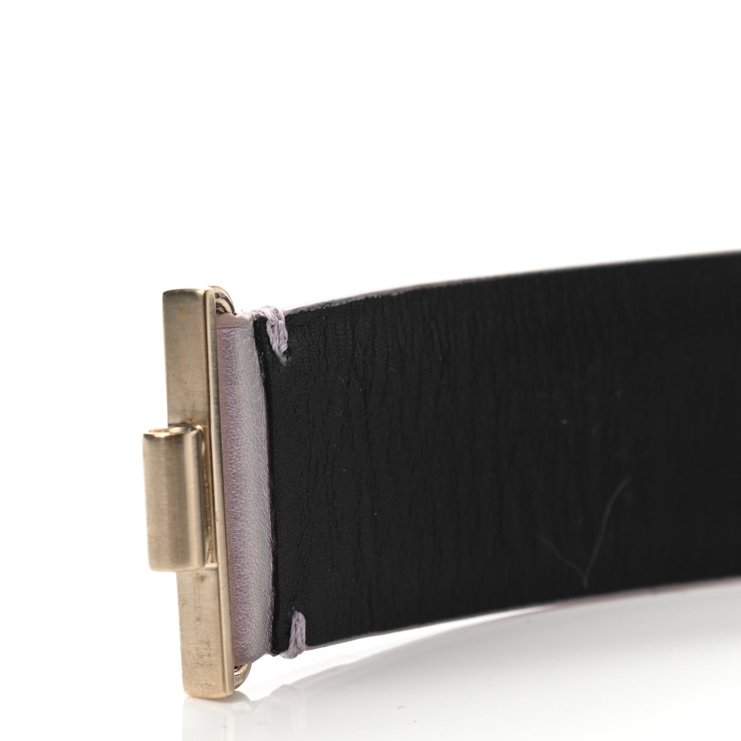 Calfskin CC Wide Cuff M Lilac