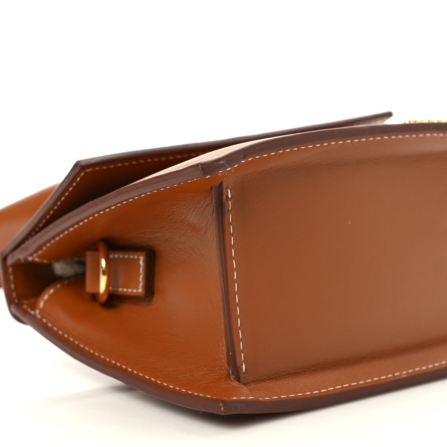 Smooth Calfskin Le Chiquito Moyen Light Brown