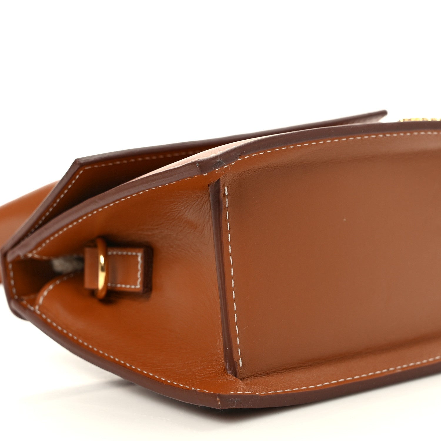 Jacquemus Smooth Calfskin Le Chiquito Moyen Light Brown 7 of 8