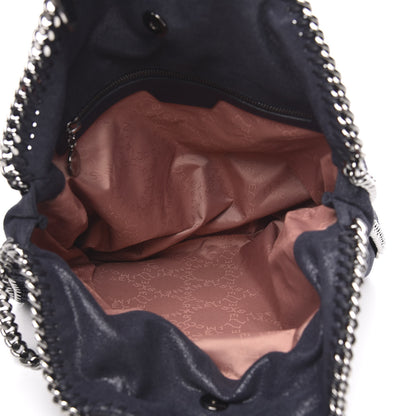 Stella McCartney Shaggy Deer Falabella Fold Over Tote Navy 5 of 9
