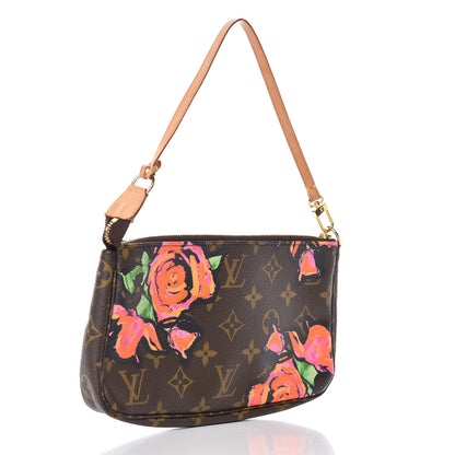 Louis Vuitton Monogram Roses Pochette Accessories 3 of 13