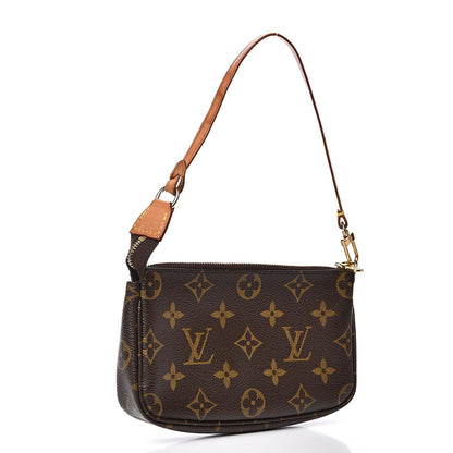 Louis Vuitton Monogram Petit Bucket Pouch 2 of 10