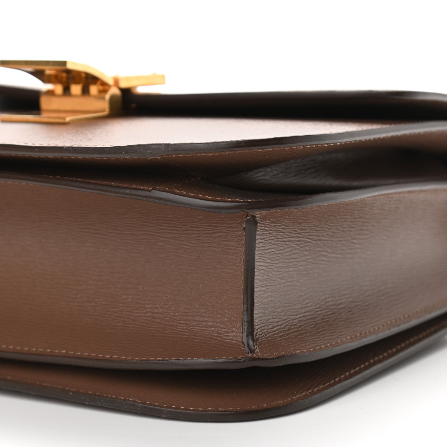 Celine Liege Calfskin Medium Classic Box Flap Bag Glazed Nut 10 of 10