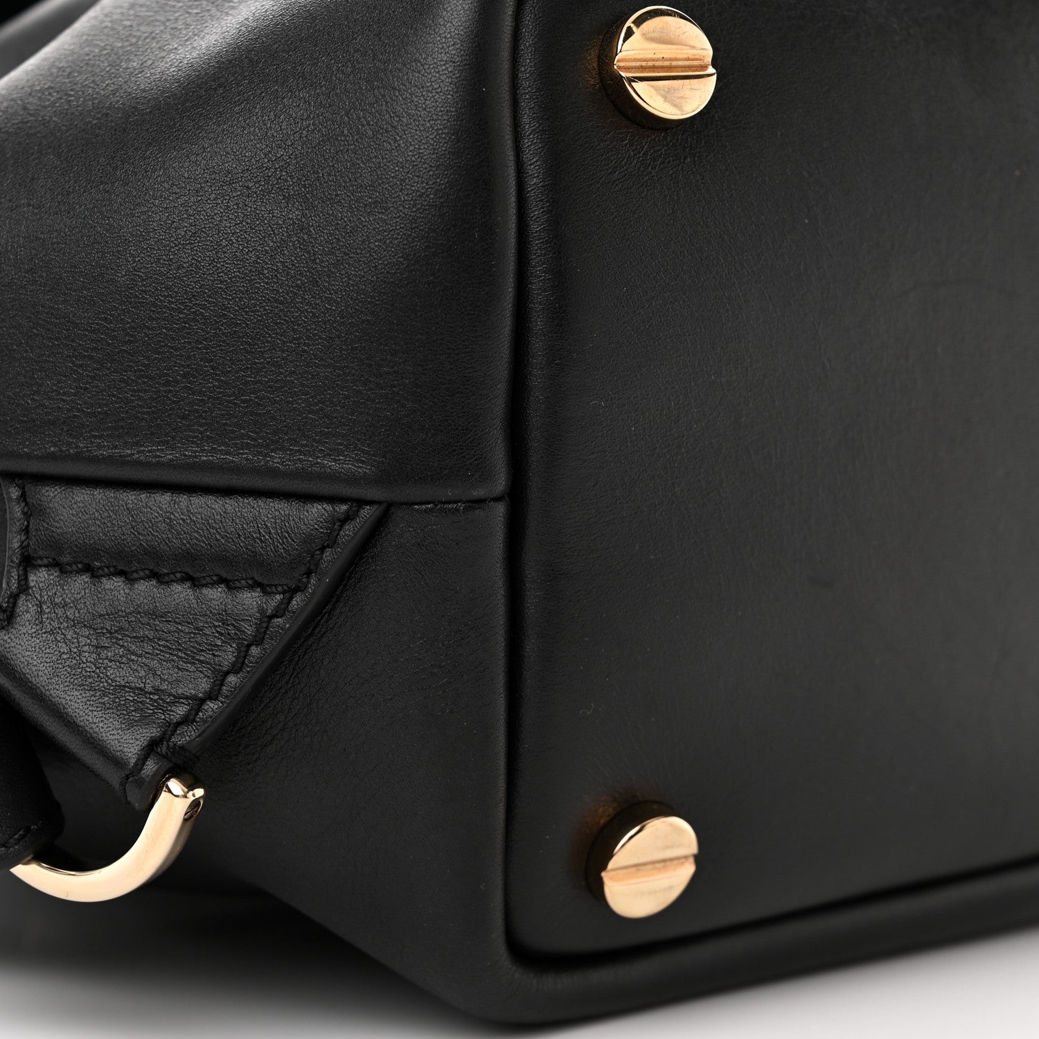 Valentino Garavani Vitello Rockstud Demilune Backpack Black 7 of 17