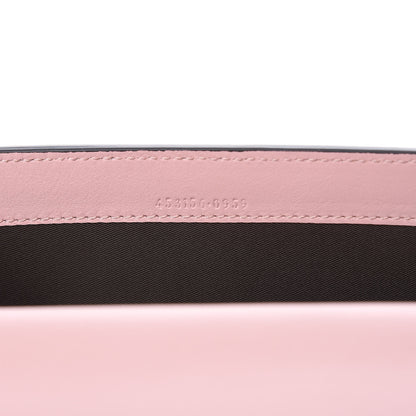 Gucci GG Supreme Monogram Calfskin Padlock Clutch Beige Perfect Pink 7 of 10