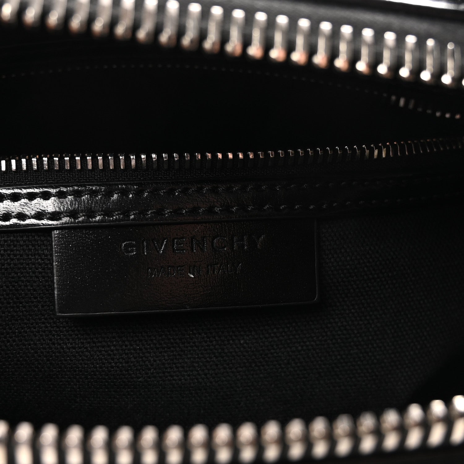 Givenchy Shiny Lord Calfskin Small Antigona Black 6 of 10