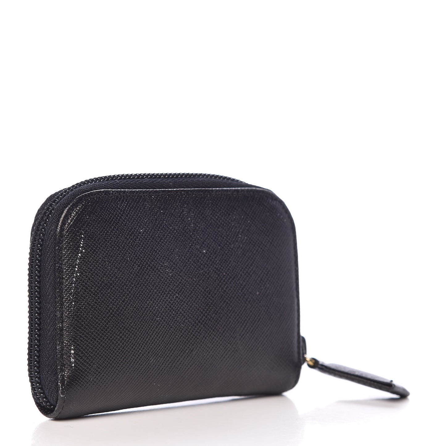 Saffiano Coin Purse Black
