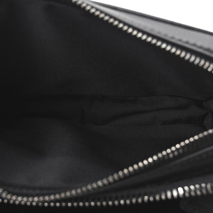 Christian Dior Coated Canvas CD Diamond Messenger Pouch Black 5 of 9