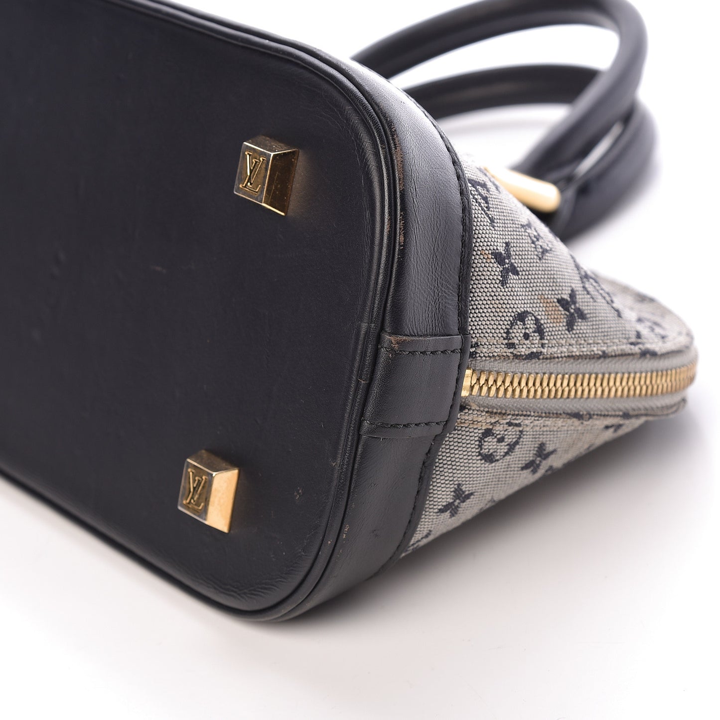 Mini Monogram Alma Long Blue