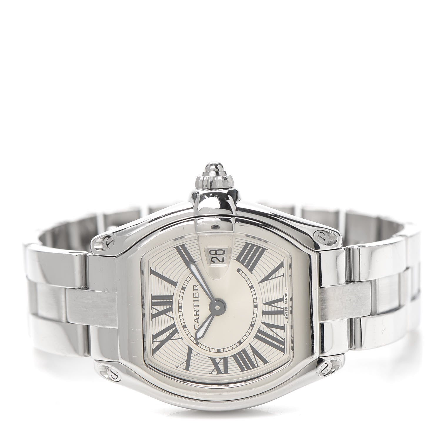 Cartier Stainless Steel 31mm Roadster Quartz Watch 2 of 5
