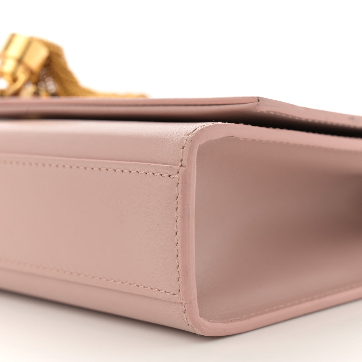 Saint Laurent Smooth Calfskin Medium Classic Monogram Kate Tassel Satchel Pink 10 of 15
