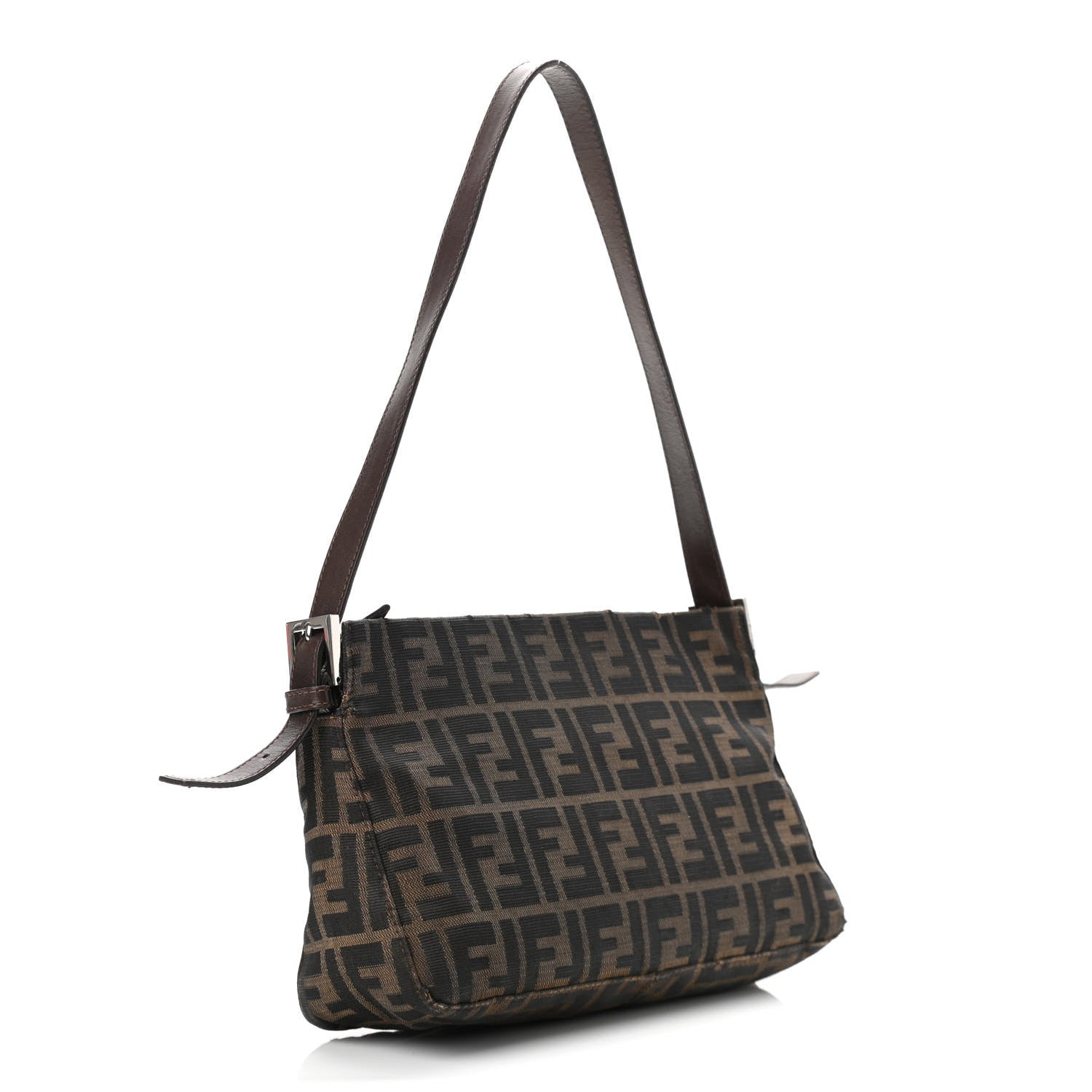 Fendi Zucca Shoulder Bag Tobacco 2 of 13