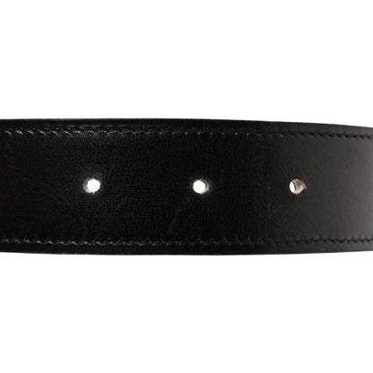 Hermes Box Togo 32mm Belt Strap 75 30 Black Gold 7 of 7