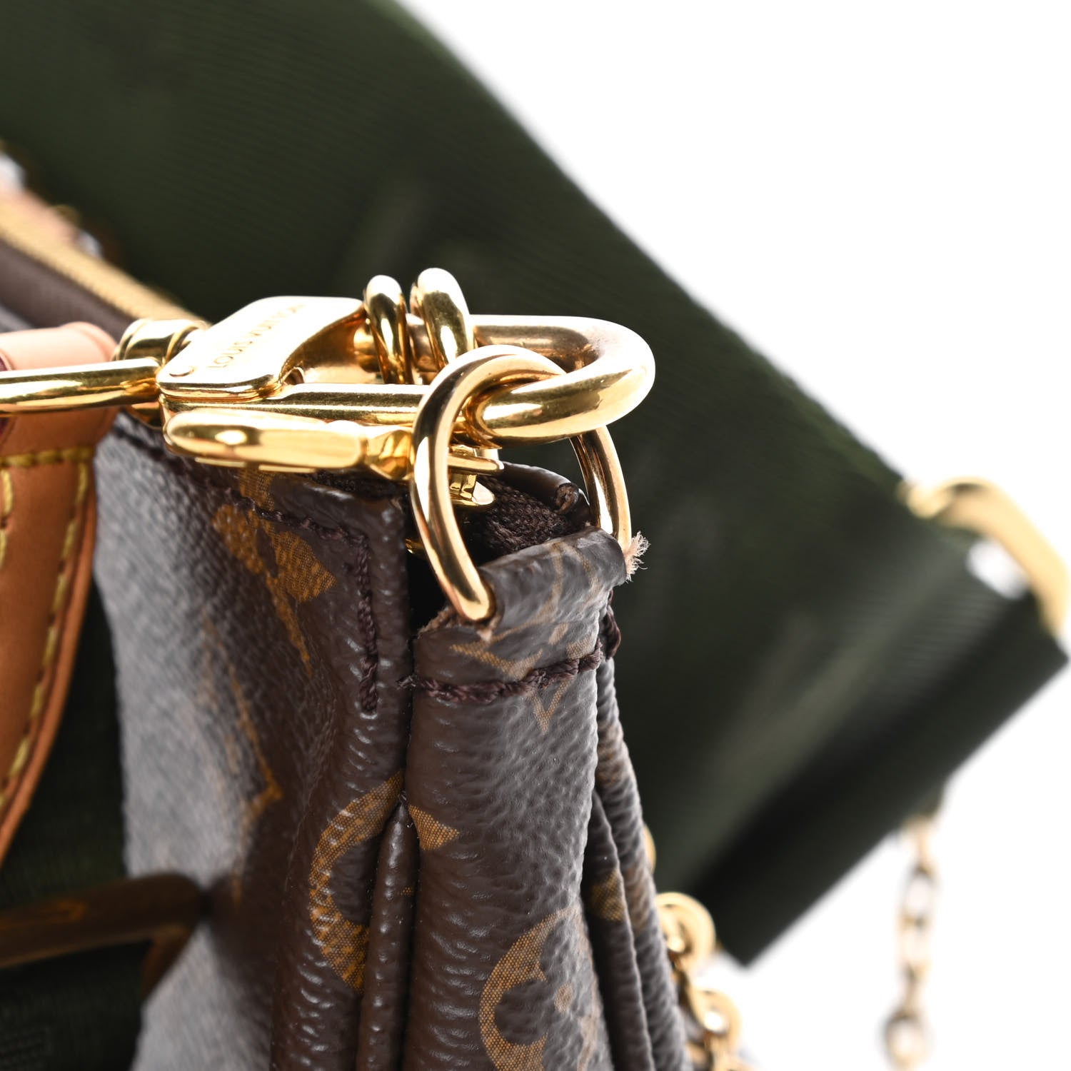 Louis Vuitton Monogram Multi Pochette Accessories Kaki 14 of 16