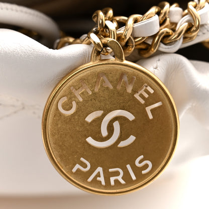 Chanel Shiny Calfskin Quilted Mini Chanel 22 White 11 of 11