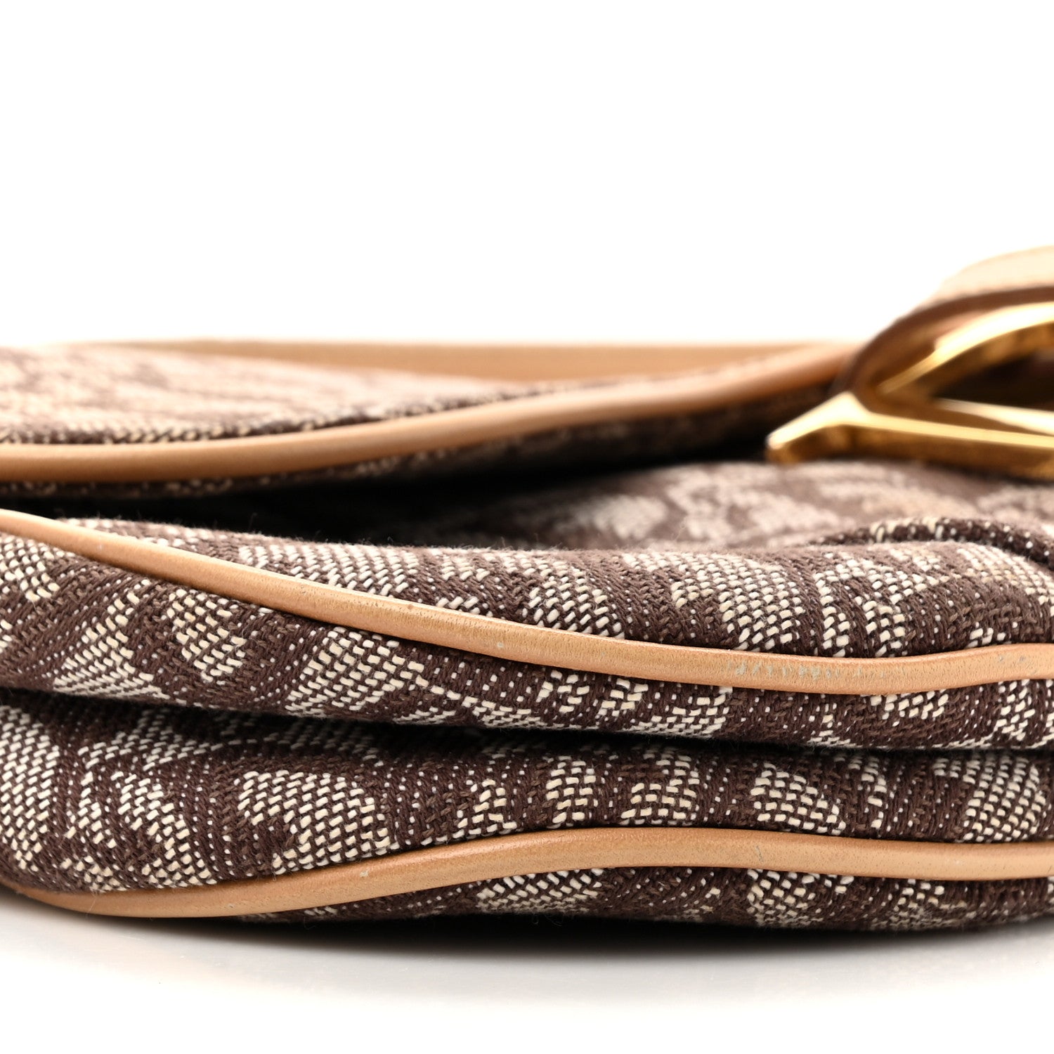 Christian Dior Monogram Saddle Bag Brown 10 of 15