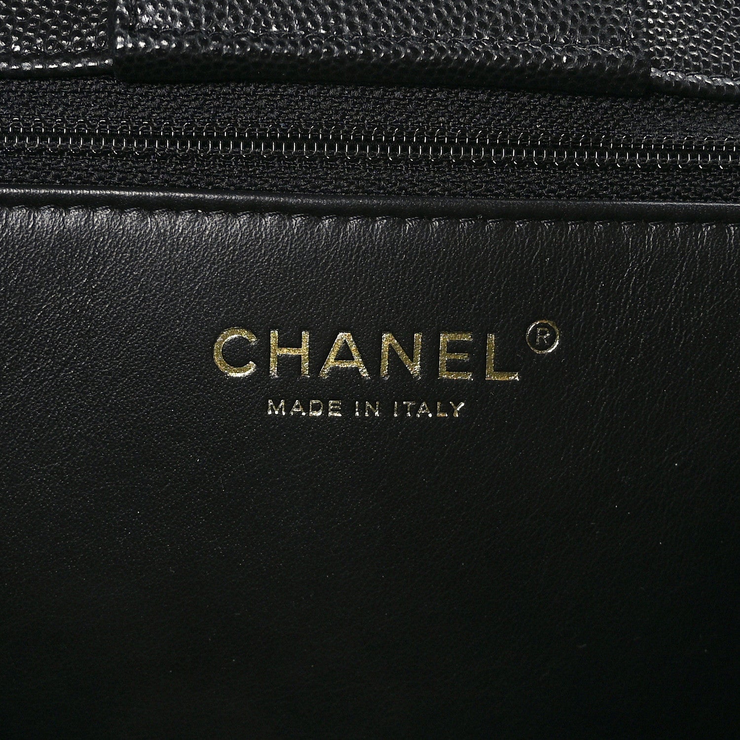 Chanel Caviar Quilted Large Shopping Tote Black 6 of 9