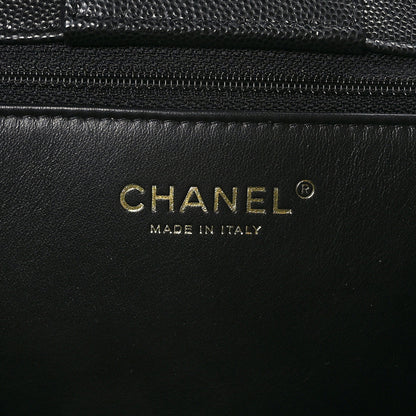 Chanel Caviar Quilted Large Shopping Tote Black 6 of 9