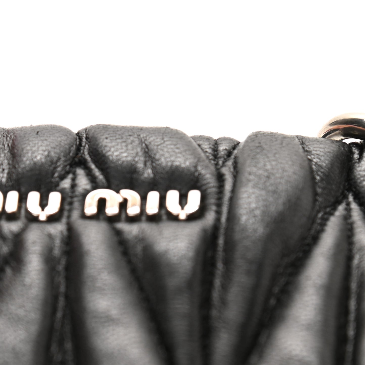 Nappa Matelasse Tote Black