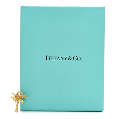 Tiffany 18K Yellow Gold Palm Tree Charm 5 of 5
