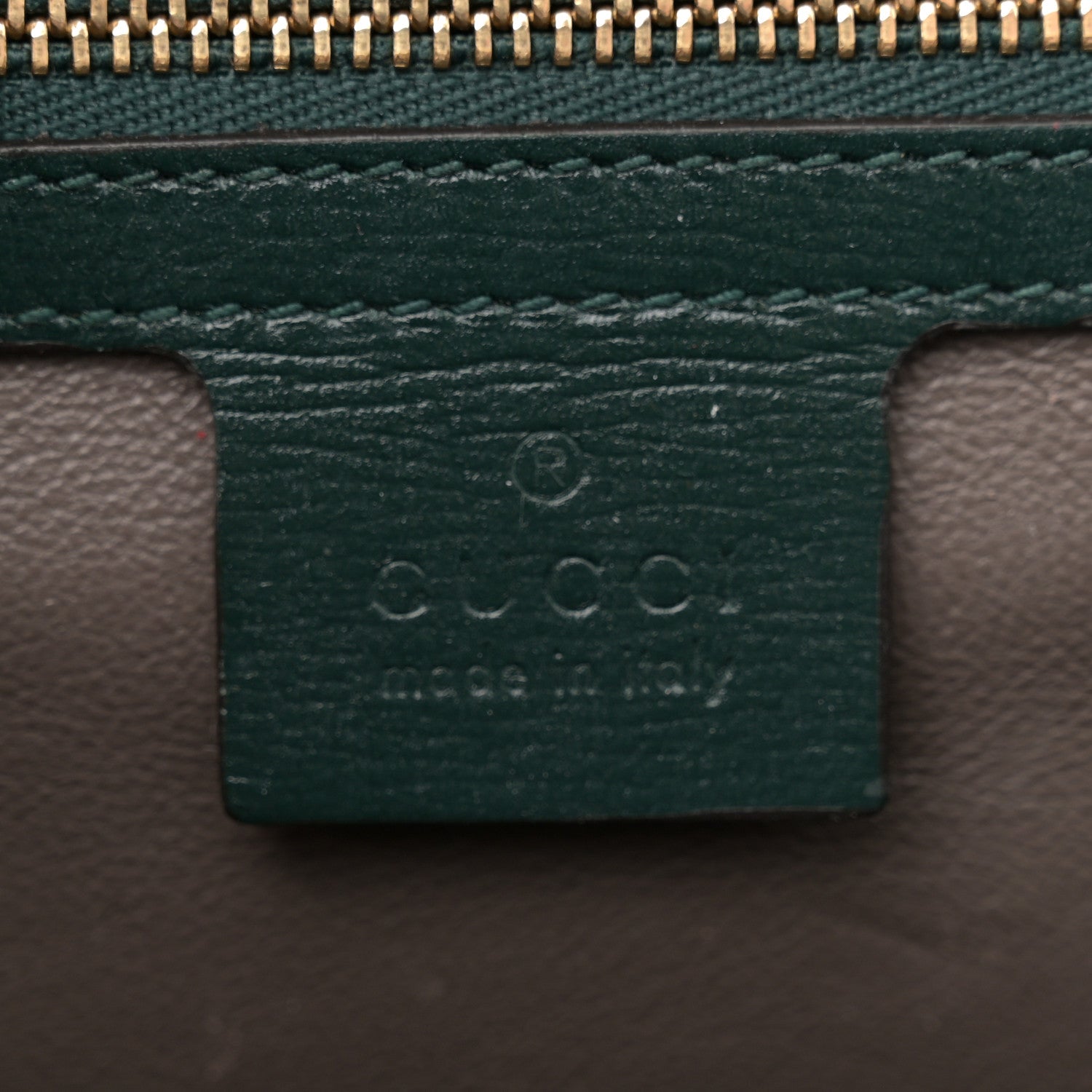 Gucci Azalea Calfskin Small Sylvie 1969 Top Handle Bag Green 6 of 17