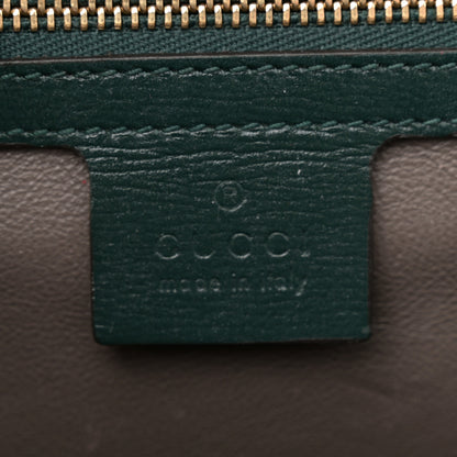 Gucci Azalea Calfskin Small Sylvie 1969 Top Handle Bag Green 6 of 17