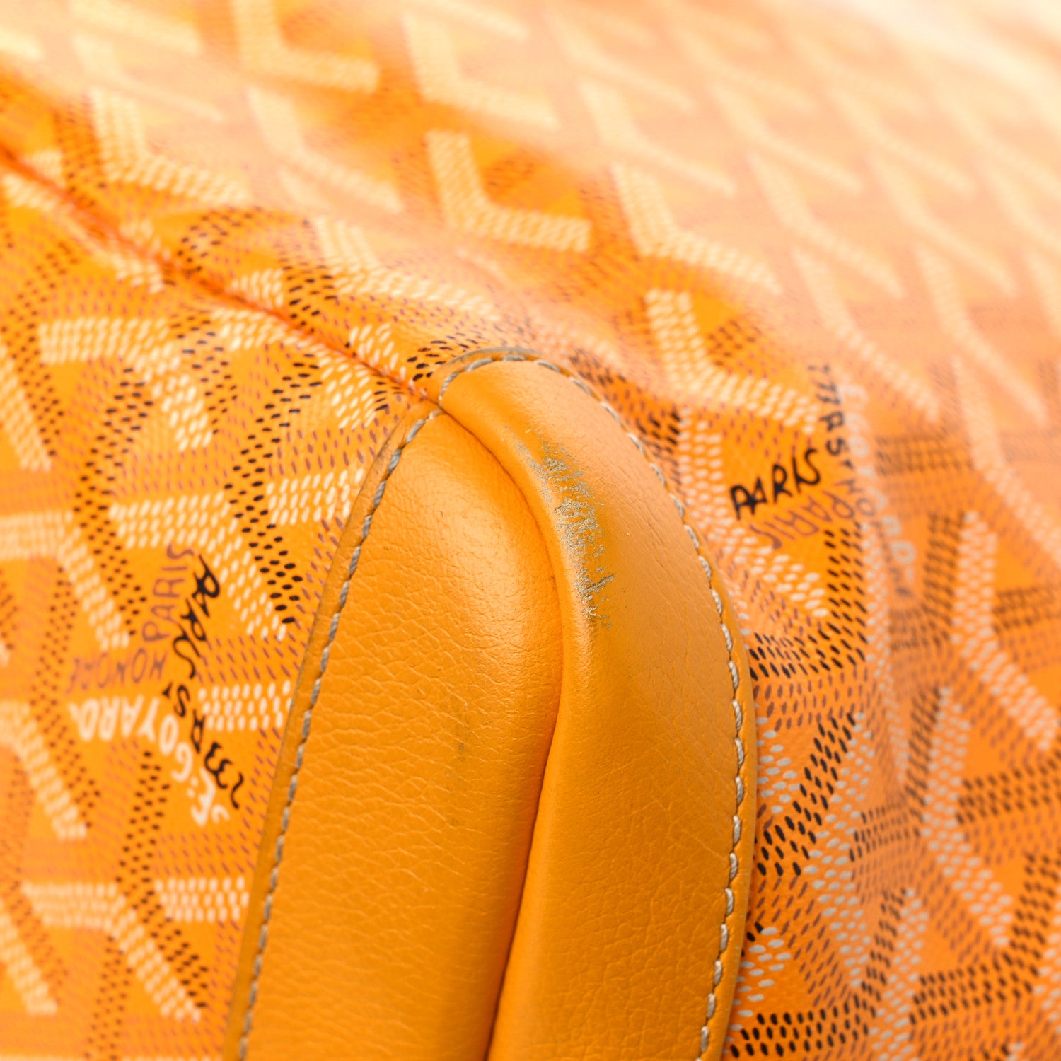 Goyard Goyardine Artois MM Yellow 12 of 16