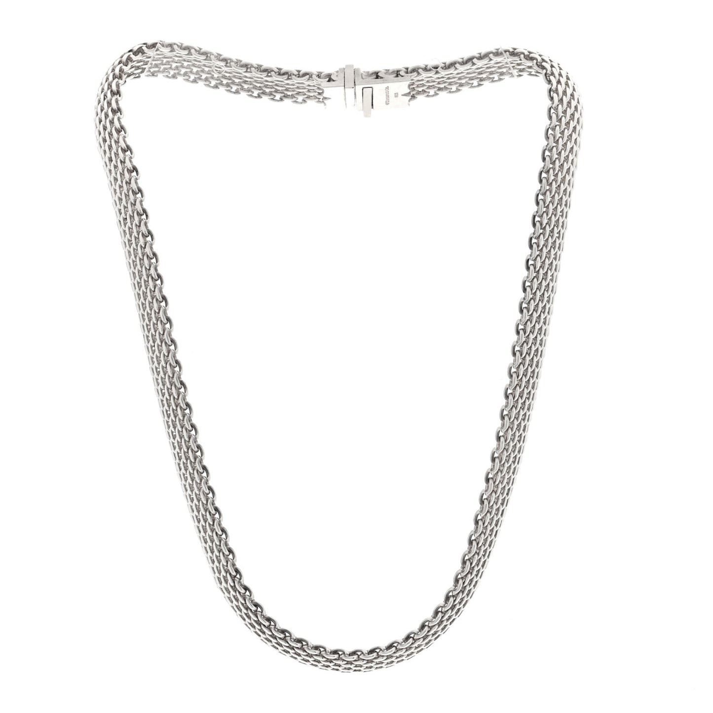Sterling Silver Somerset Mesh Necklace
