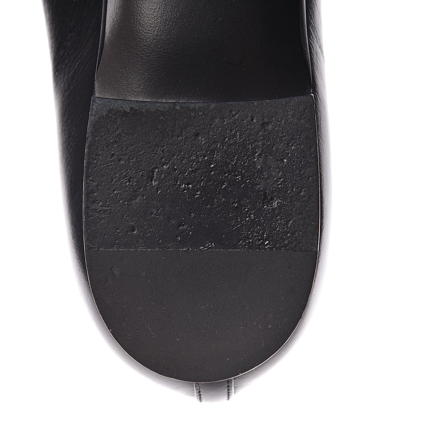 Lambskin CC Mocassin Loafers 37.5 Black