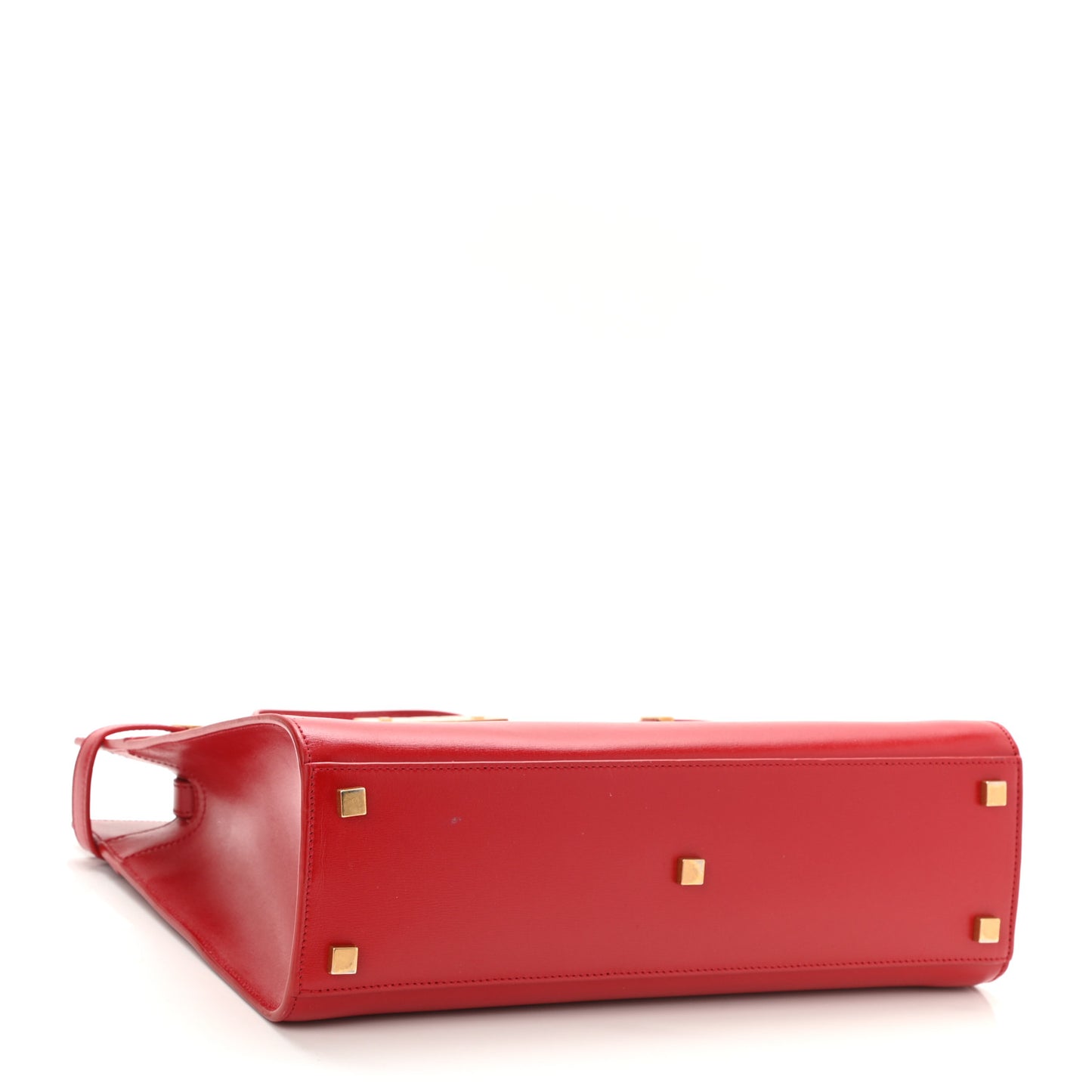 Calfskin Small Manhattan Shopper Tote Red