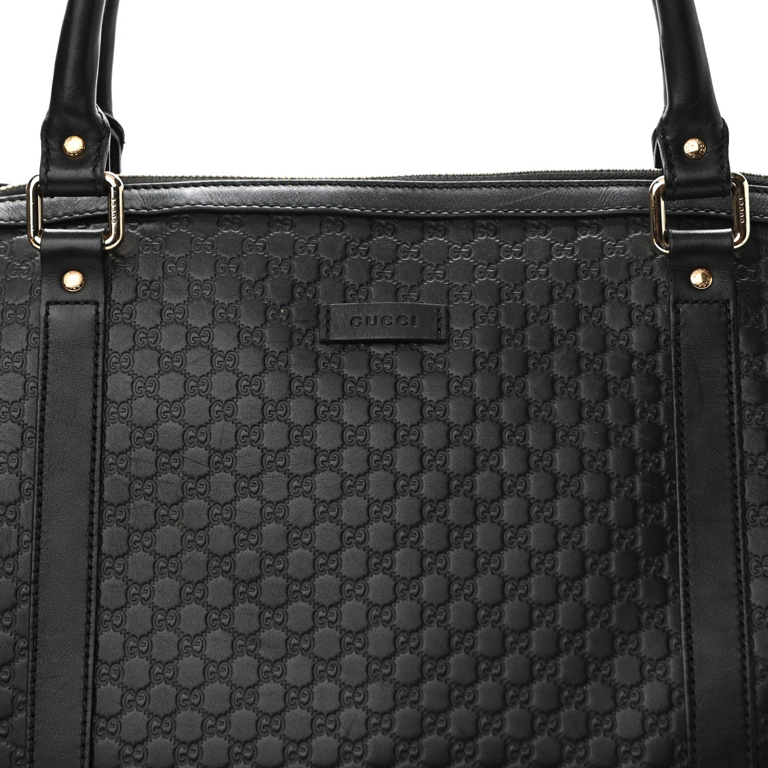 Gucci Soft Microguccissima Large Dome Satchel Black 9 of 16