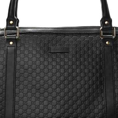 Gucci Soft Microguccissima Large Dome Satchel Black 9 of 16