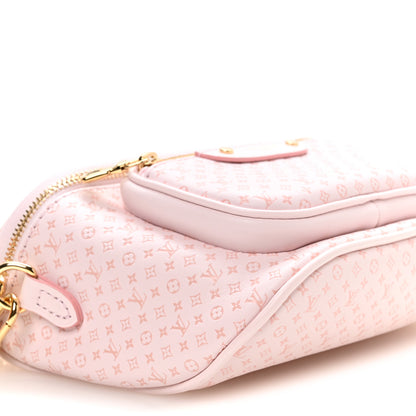 Louis Vuitton Calfskin Minigram Mini Bumbag  Light Bliss 8 of 10