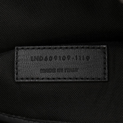 Saint Laurent Calfskin Checked Print Nuxx Backpack Black White 7 of 11