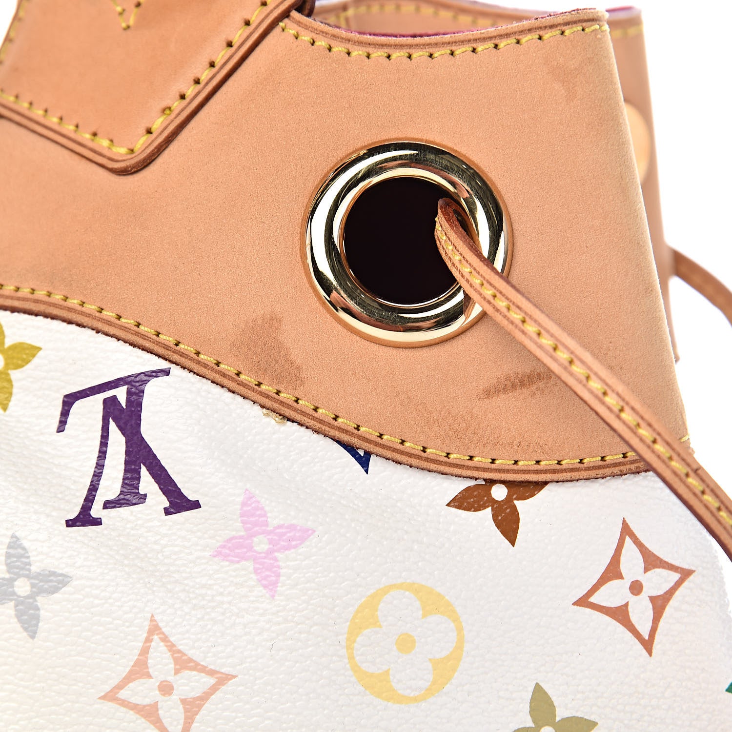 Louis Vuitton Monogram Multicolor Ursula White 9 of 17