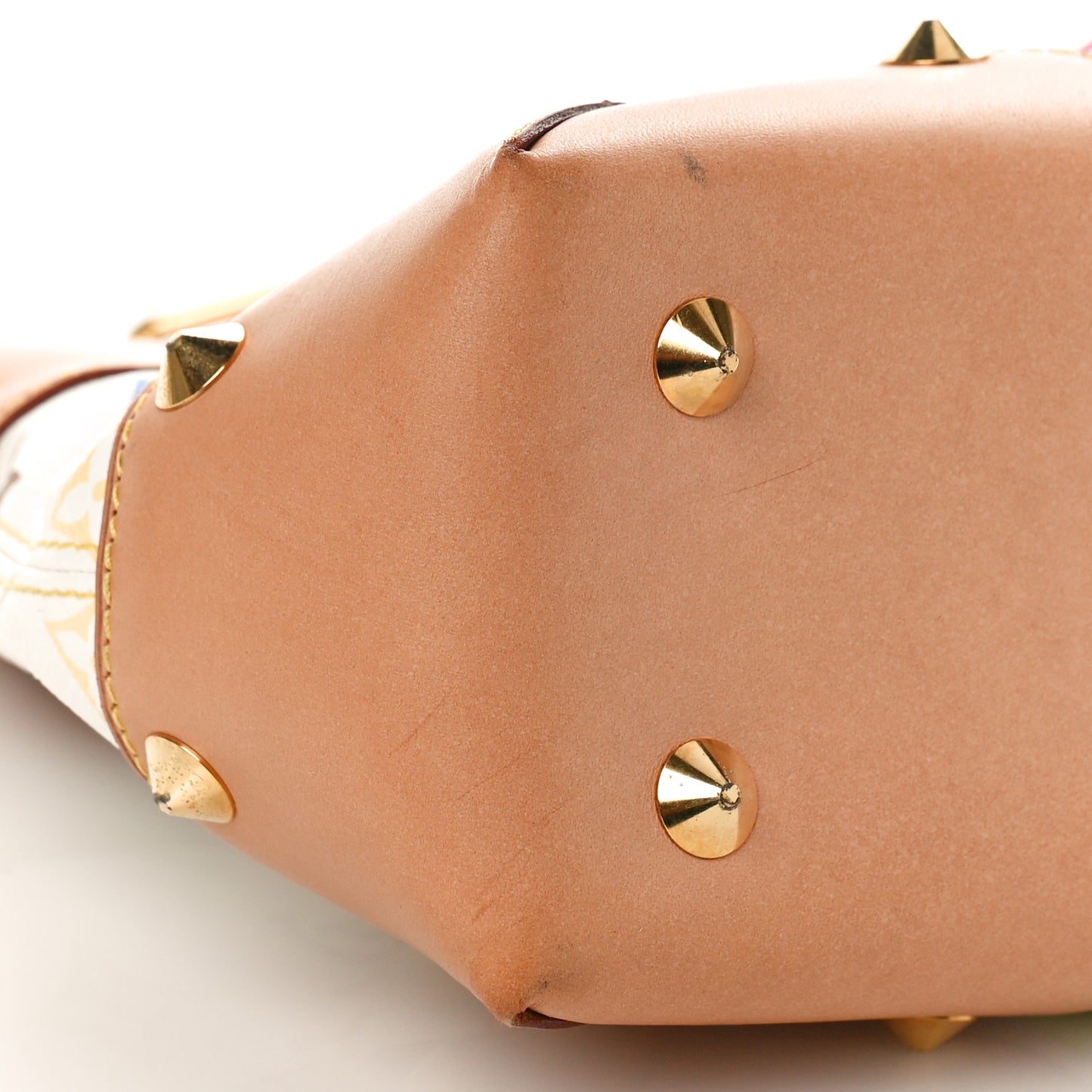 LOUIS VUITTON Monogram Multicolor Judy MM White