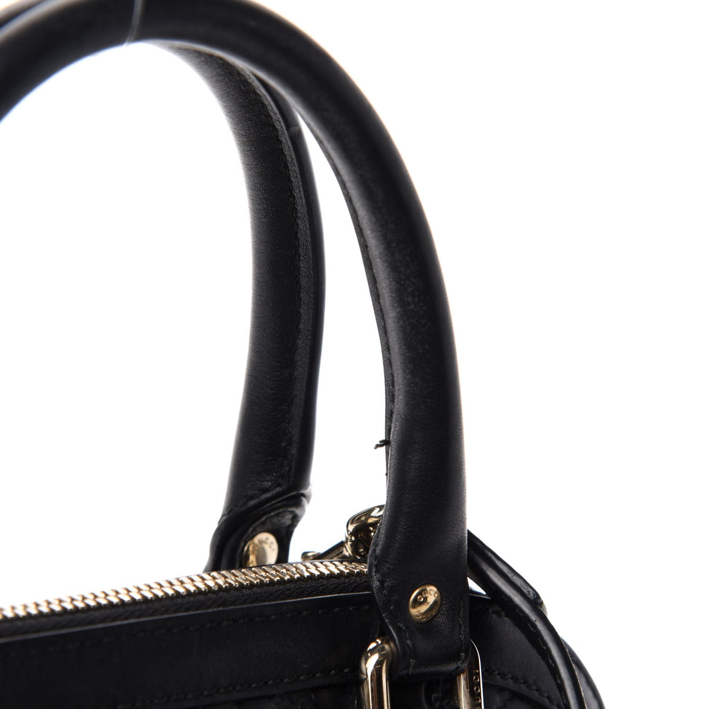Microguccissima Mini Dome Bag Black