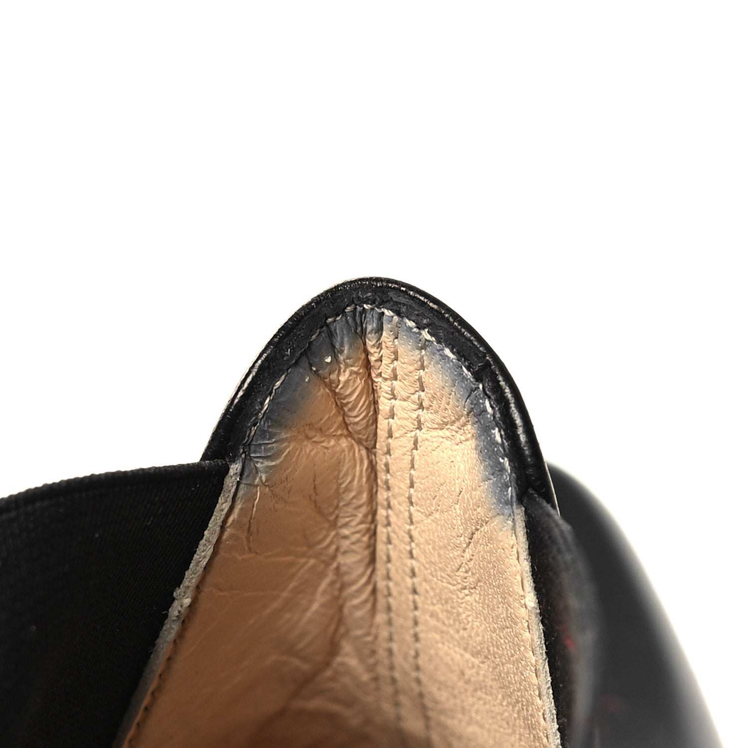 Christian Louboutin Nappa Art Lastic 100 Ankle Boots 37.5 Black 8 of 9