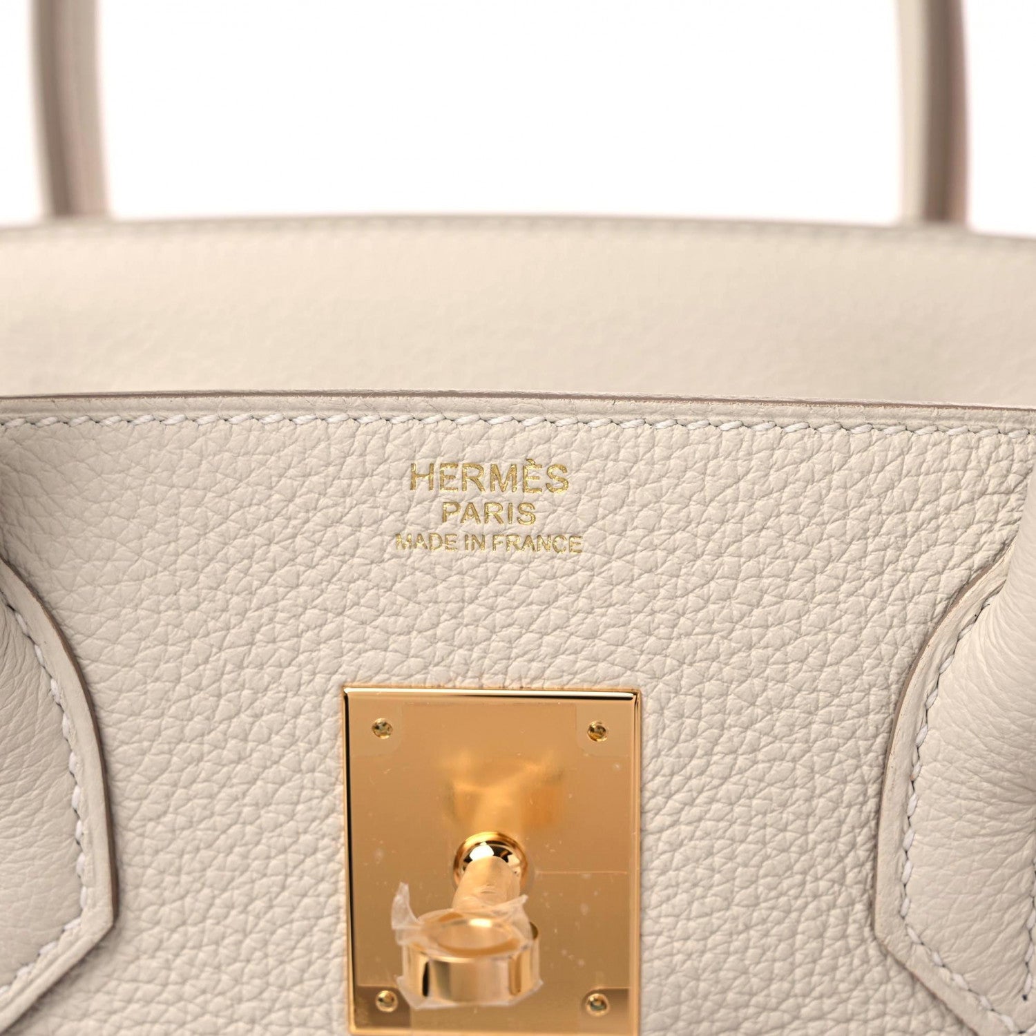 Hermes Togo Birkin 30 Craie 7 of 9