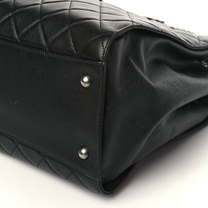 Chanel Caviar Quilted Large CC Bucket Bag Black 8 of 8
