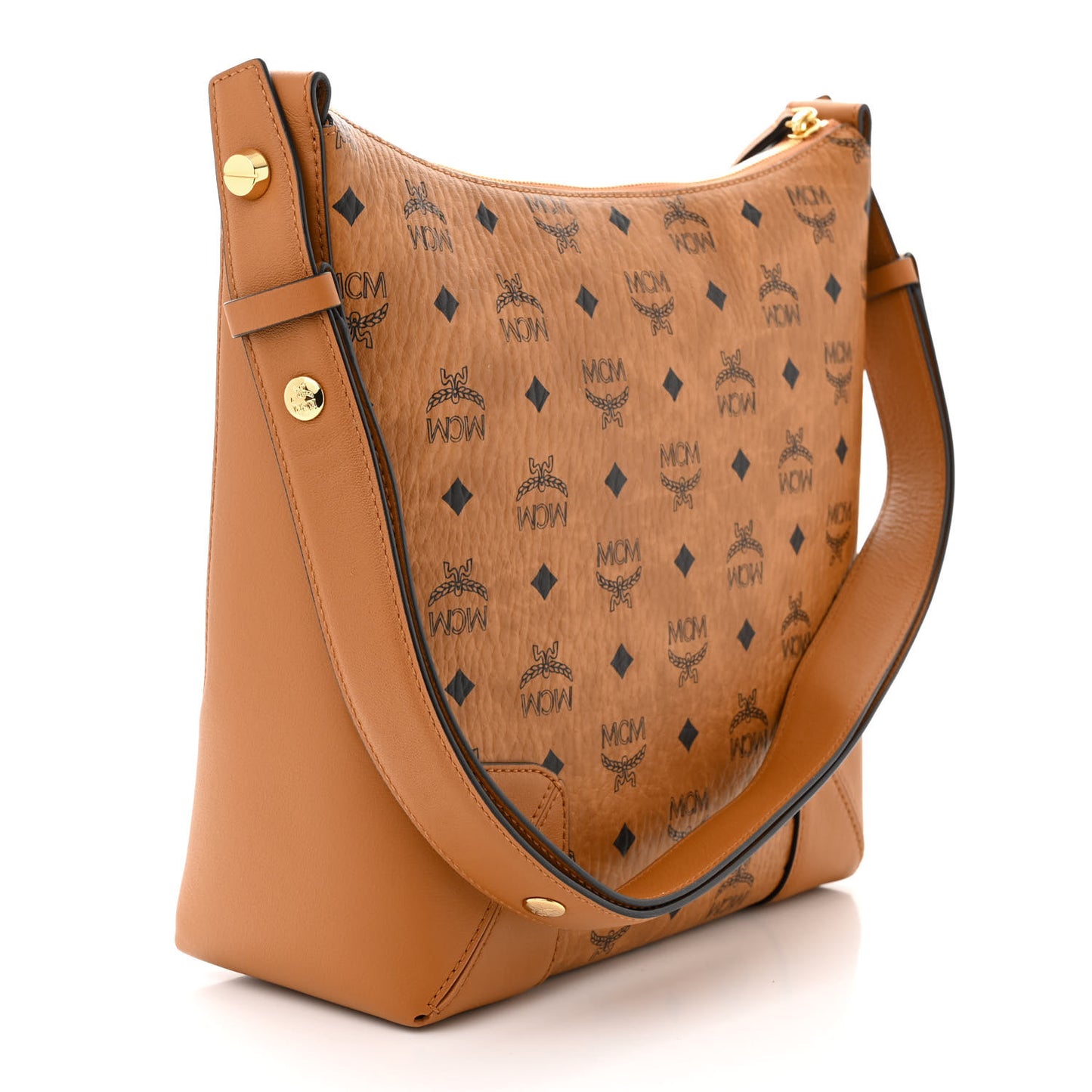 Visetos Medium Klara Hobo Cognac