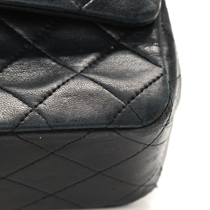 Chanel Lambskin Quilted Small Double Flap Black 12 of 14