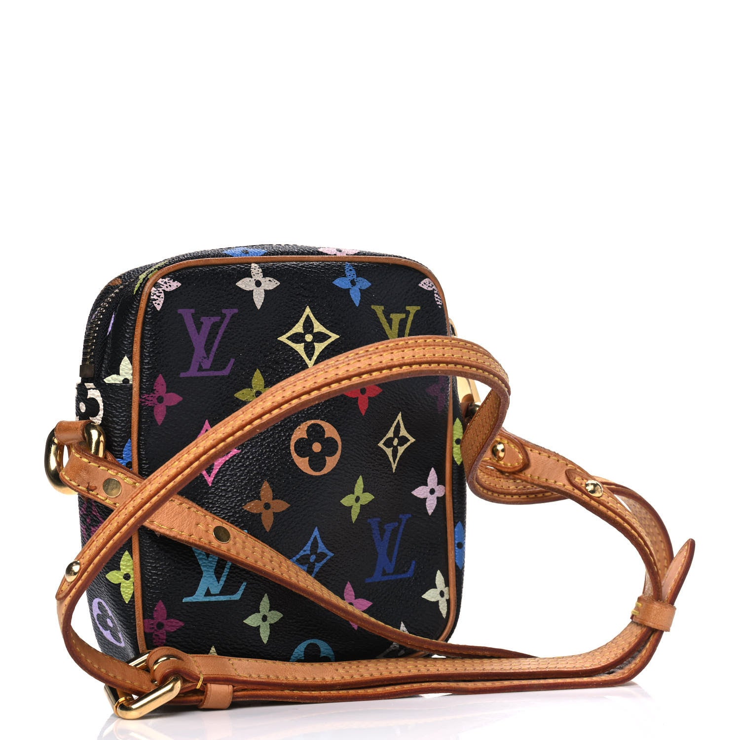 Louis Vuitton Monogram Multicolor Rift Black 2 of 11